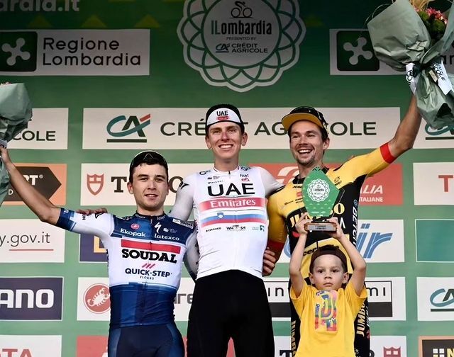 POGACAR LOMBARDIA 2023